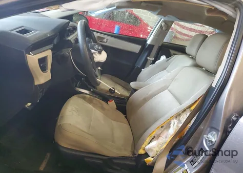 2015 Toyota Corolla L из США, поврежденный, VIN 5YFBURHEXFP361607